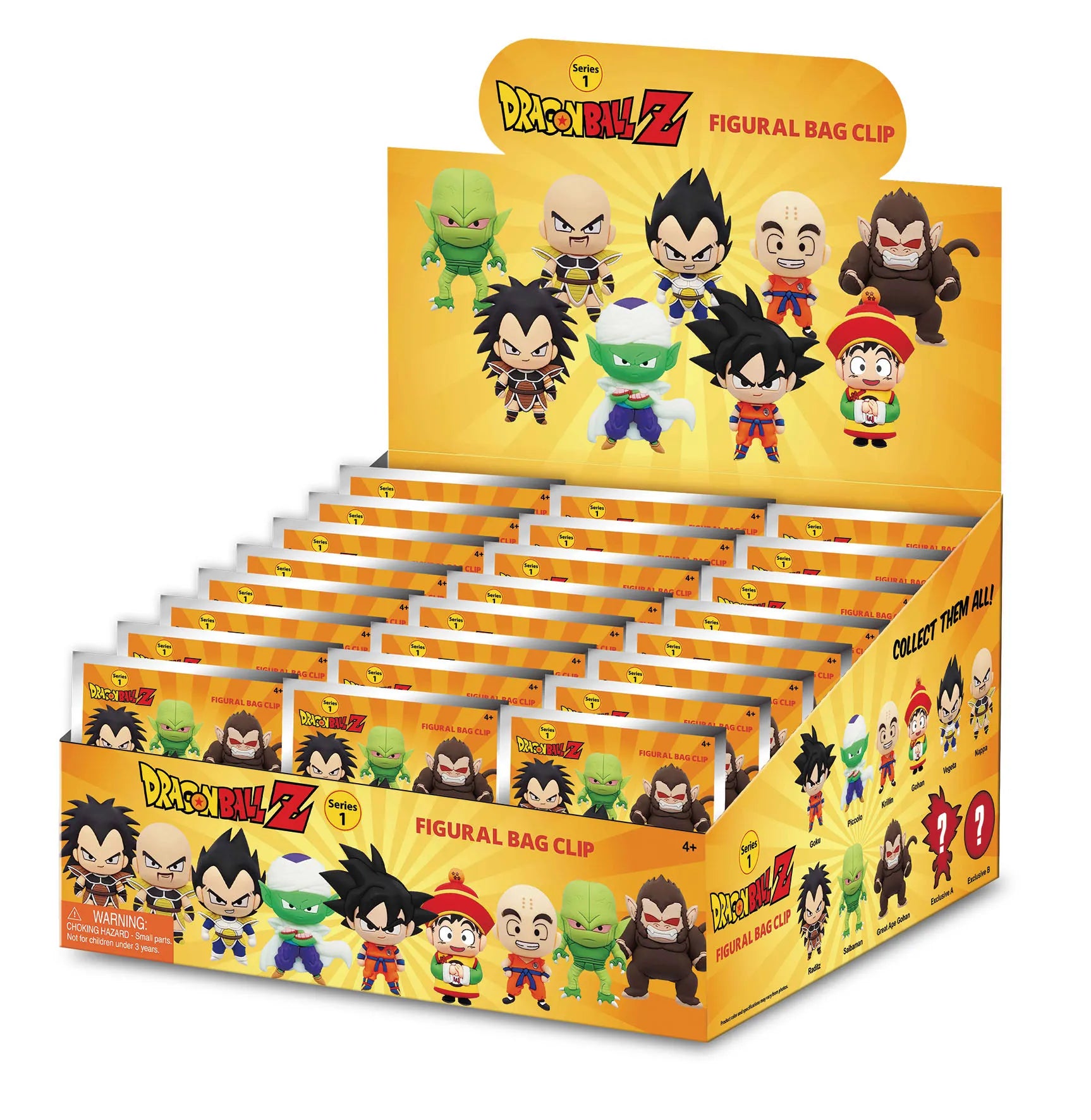 DRAGON BALL Z Bolsa CLIP BLIND Caja DISPLAY (24)