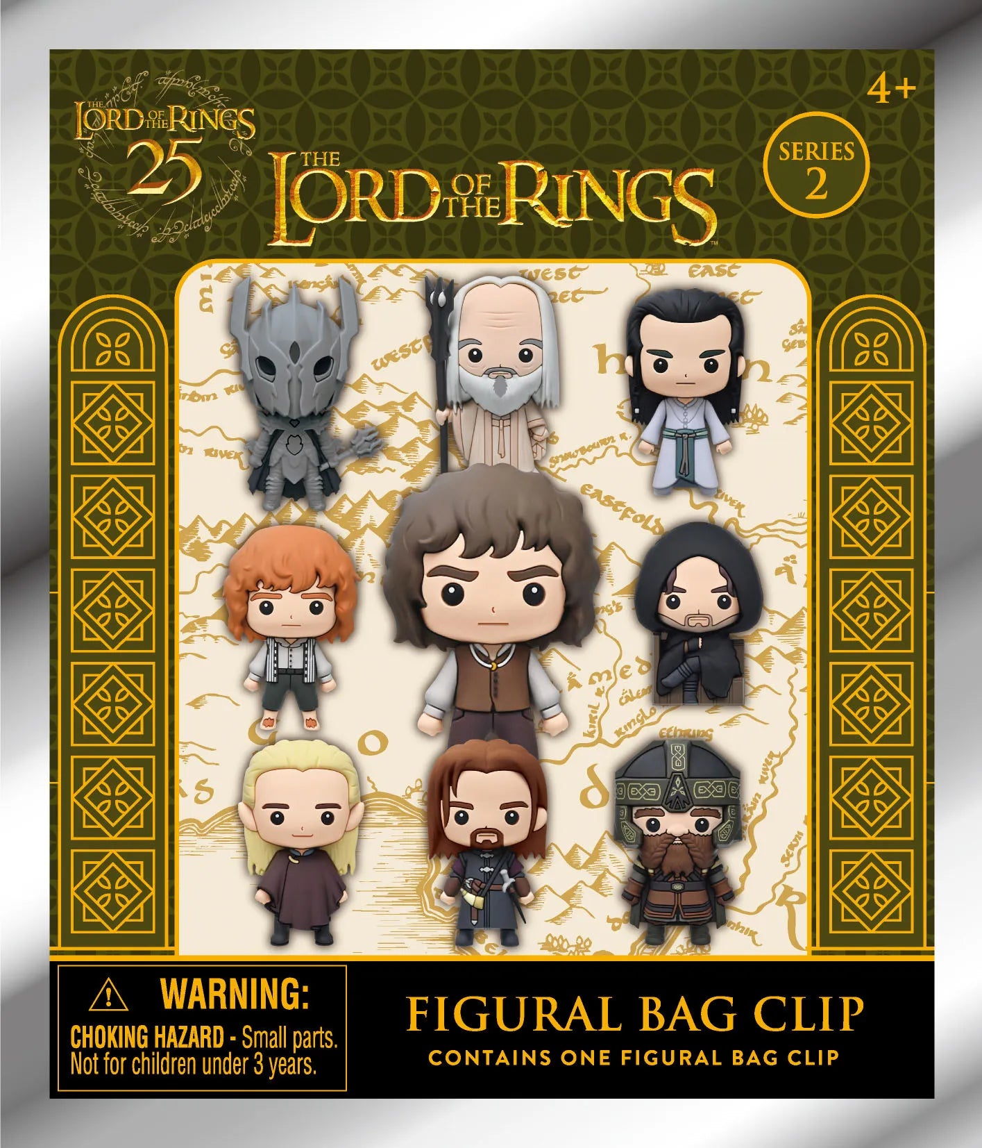 LORD OF THE RINGS SERIES 2 Bolsa CLIP BLIND Caja DISPLAY (24)