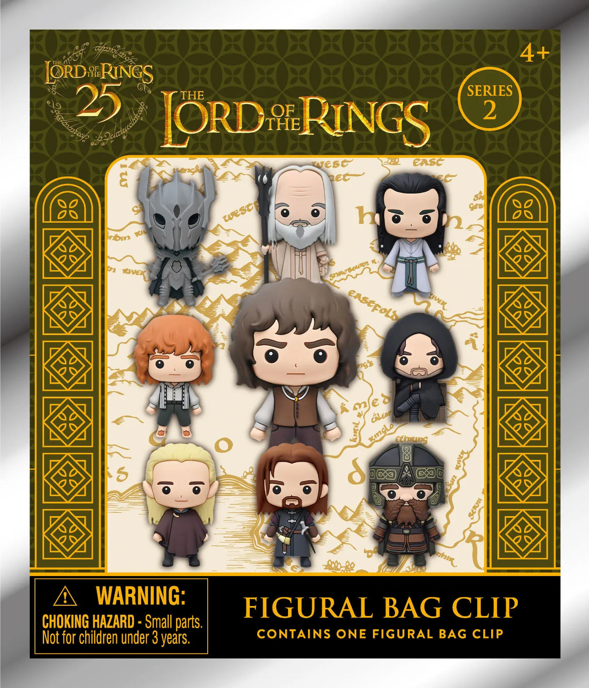 LORD OF THE RINGS SERIES 2 Bolsa CLIP BLIND Caja DISPLAY (24)