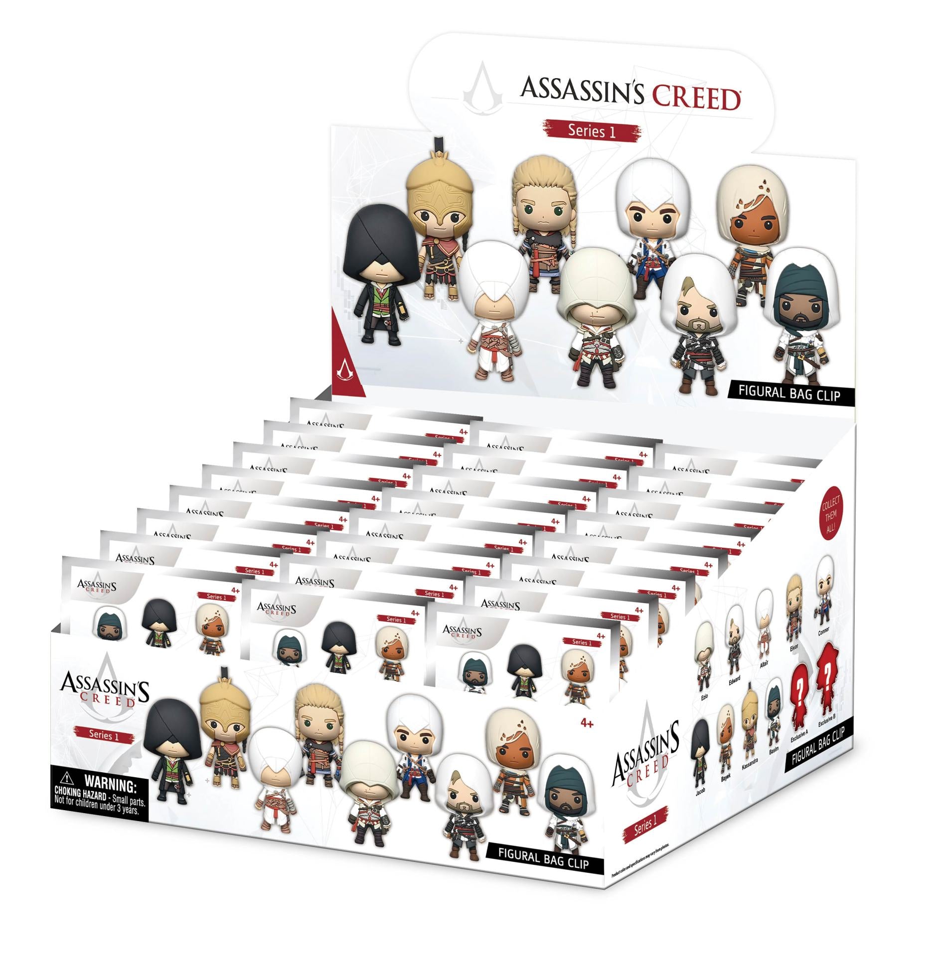 ASSASSIN'S CREED SERIES 1 Bolsa CLIP BLIND Caja DISPLAY (24)