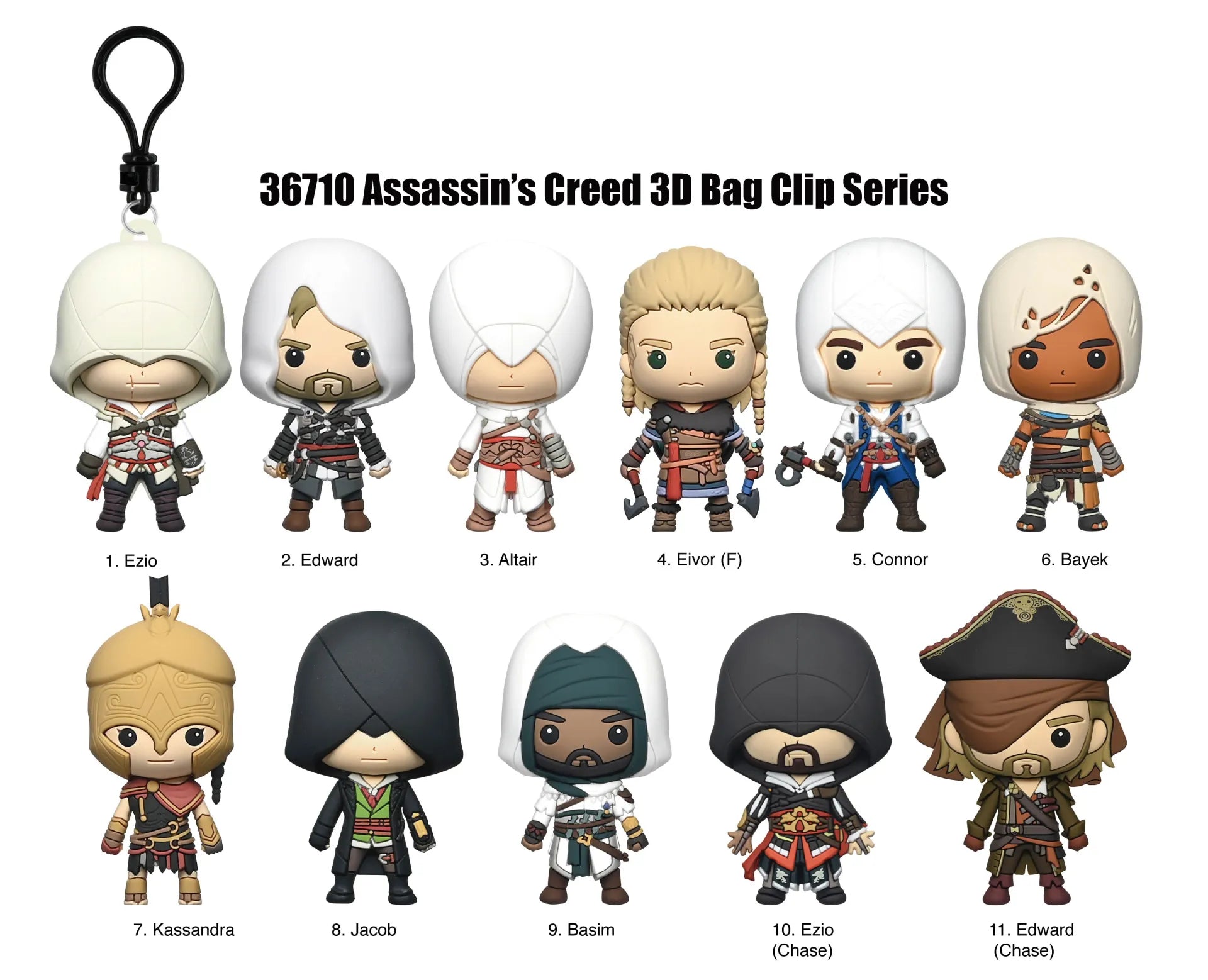 ASSASSIN'S CREED SERIES 1 Bolsa CLIP BLIND Caja DISPLAY (24)