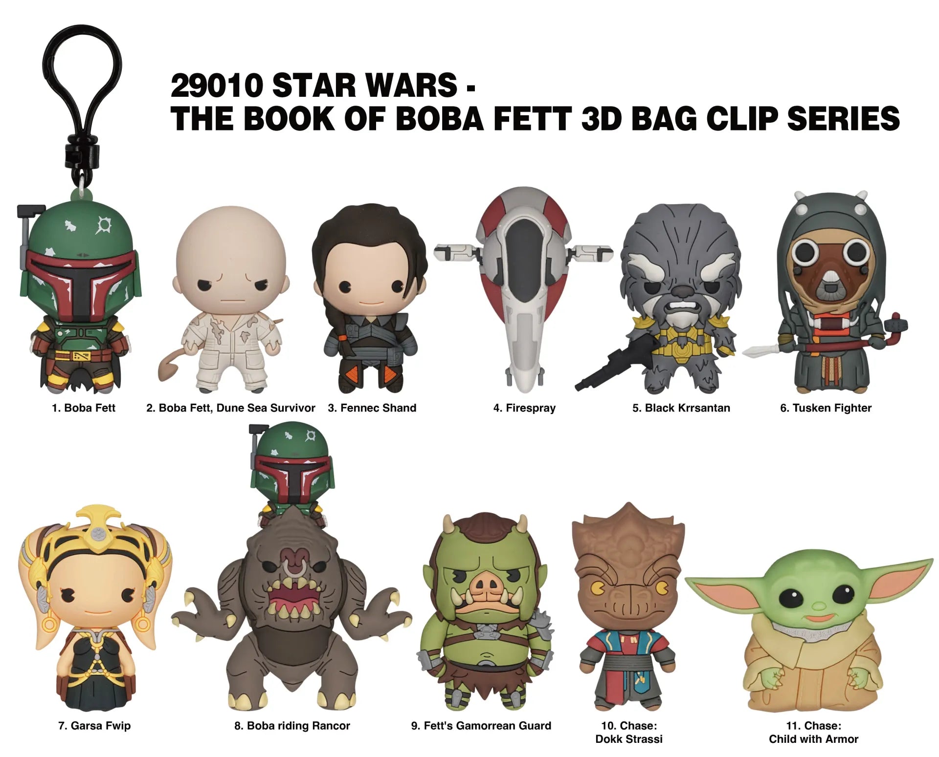 BOOK OF BOBA FETT Bolsa CLIP BLIND Caja DISPLAY (24)