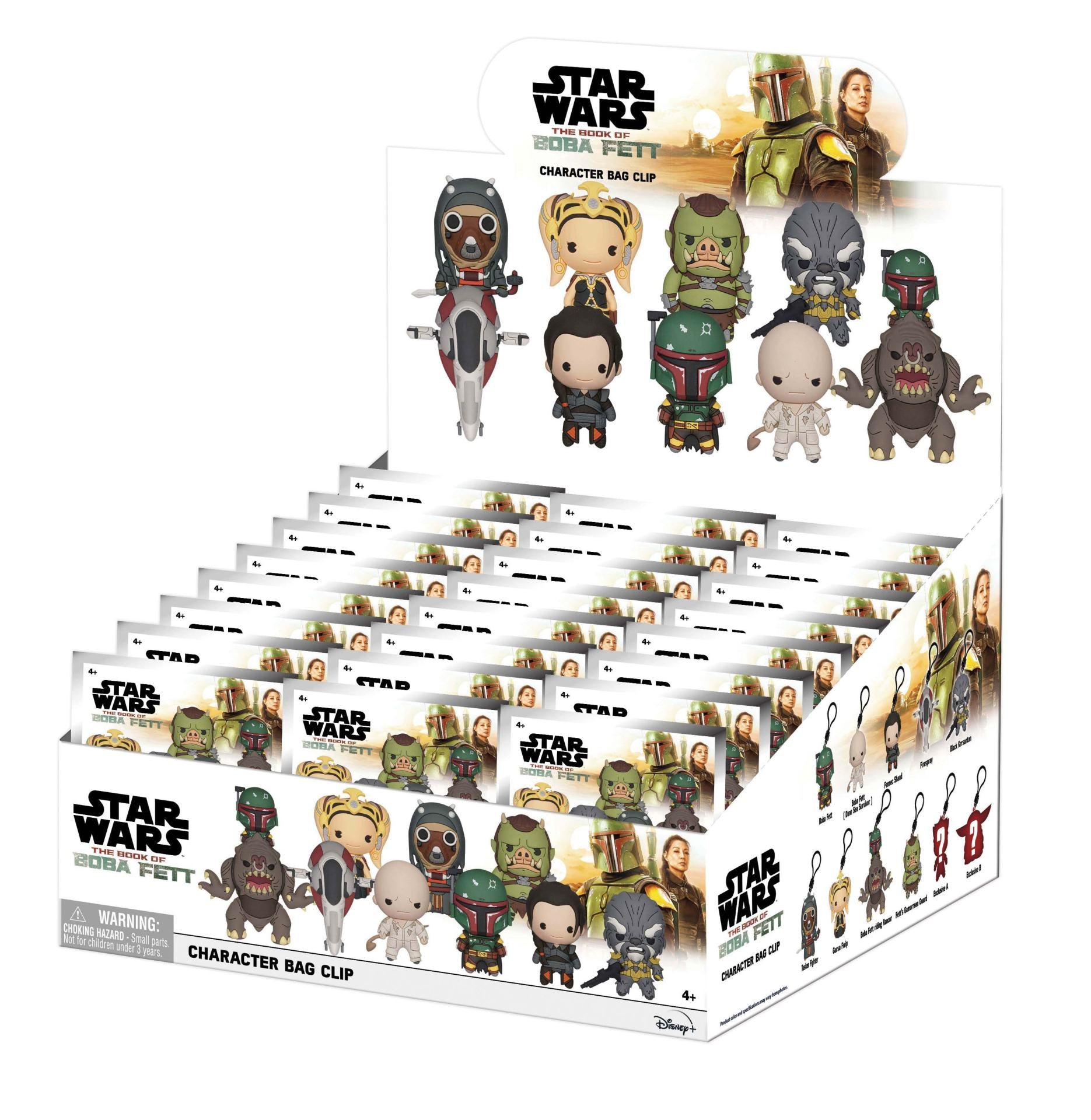 BOOK OF BOBA FETT Bolsa CLIP BLIND Caja DISPLAY (24)