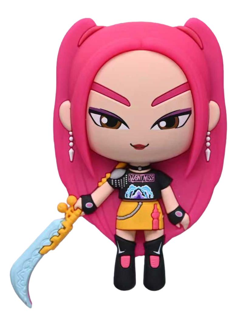 K-POP DEMON HUNTERS MIRA 3D FOAM Imán