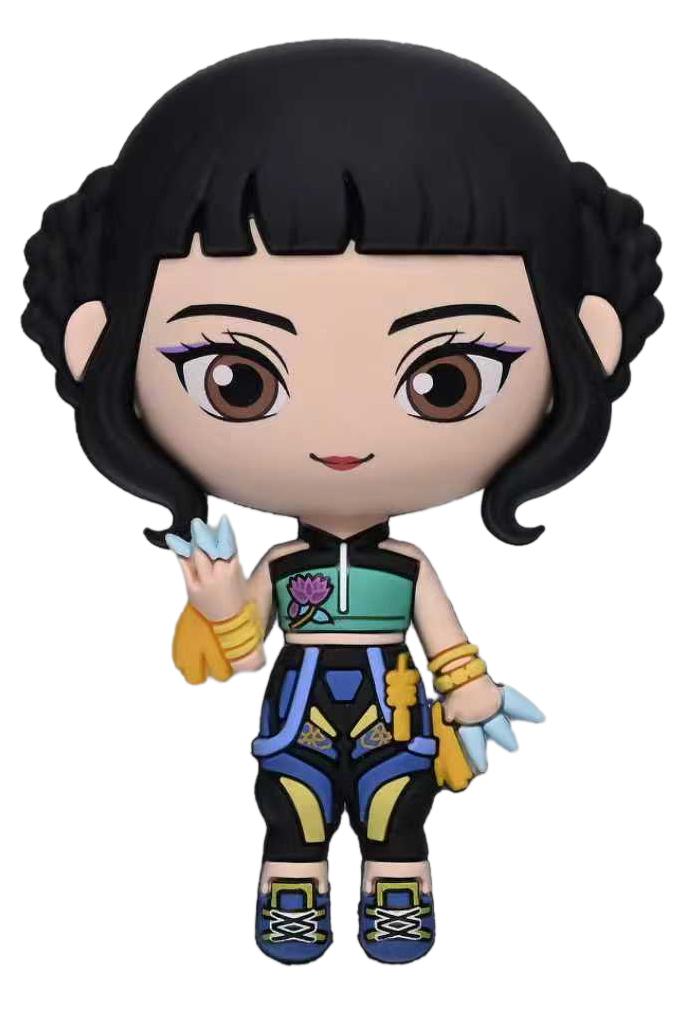 K-POP DEMON HUNTERS ZOEY 3D FOAM Imán