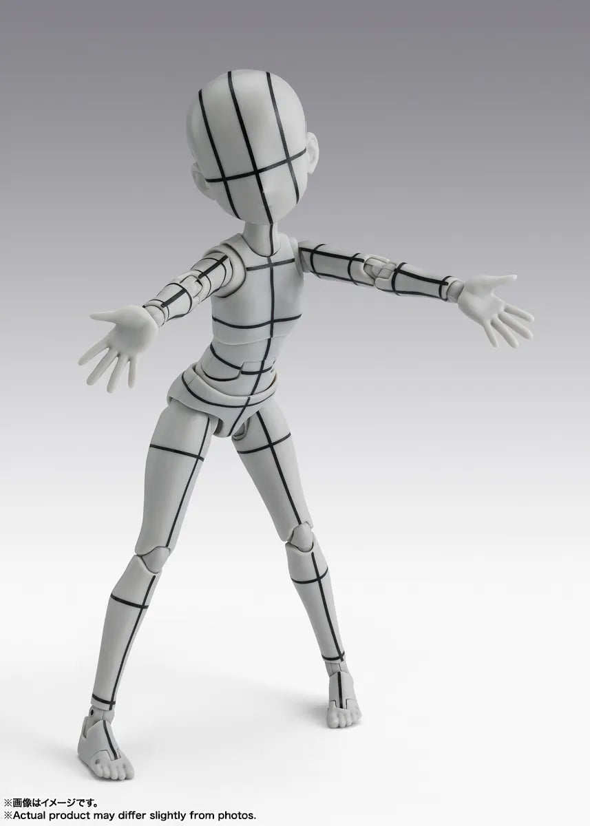 Figura tamashii nations body - chan ken sugimori edition wireframe gray color ver.