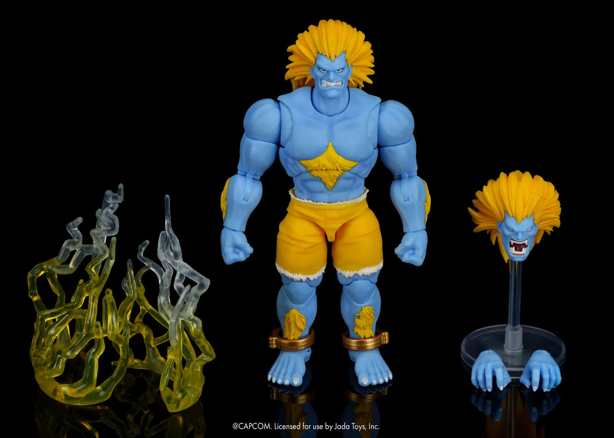Street Fighter II Figura Blanka P2 19 cm