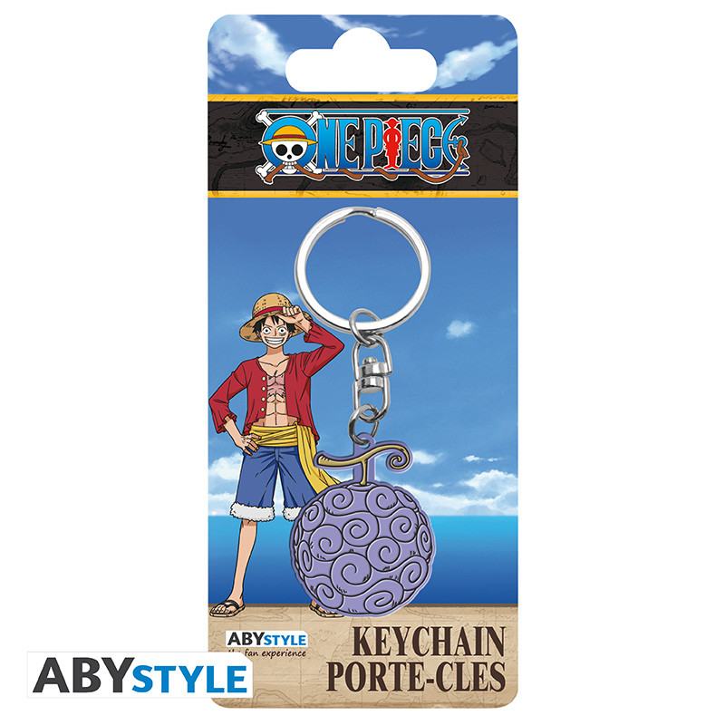 ONE PIECE GUM GUM DEVIL FRUIT PVC Llavero