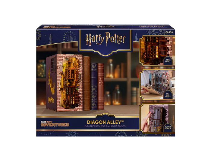 Harry Potter Maqueta Book Nook Tiny Adventures Callejón Diagon 23 cm