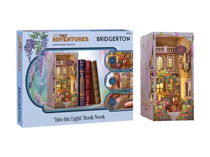 Bridgerton Tiny Adventures Book Nook Mini Diorama Into the Light 18 cm