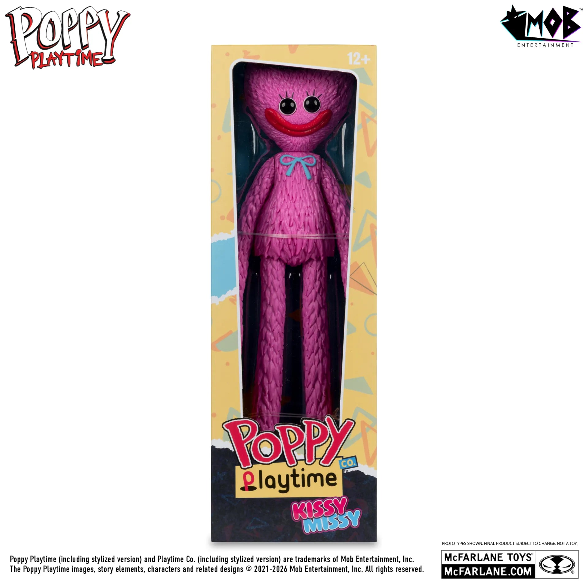 POPPY PLAYTIME 12INCH COFFIN KISSY MISSY Figura