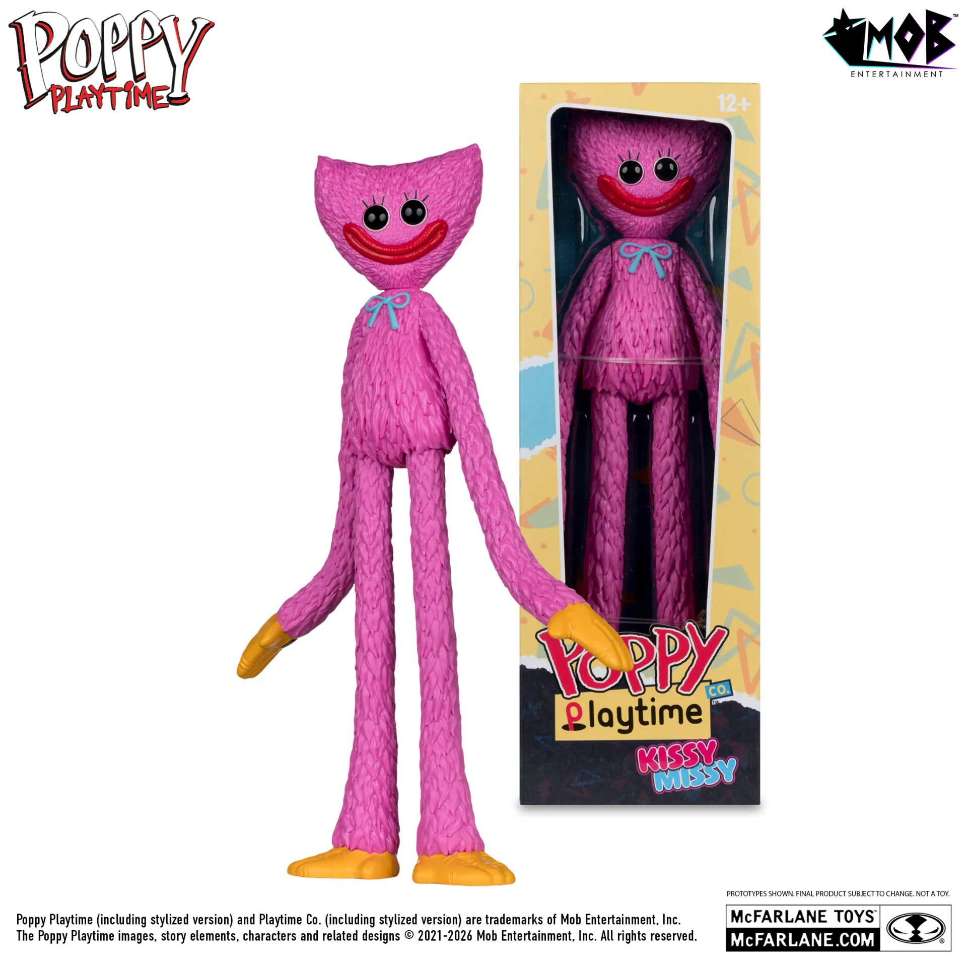 POPPY PLAYTIME 12INCH COFFIN KISSY MISSY Figura