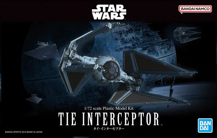 Star Wars Maqueta 1/72 Tie Interceptor 10 cm