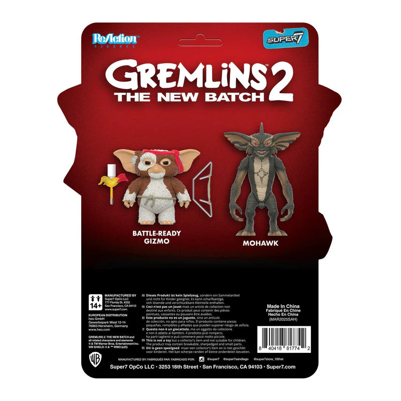 GREMLINS REACTION GIZMO (BATTLE READY CHARACTER CARD) Figura