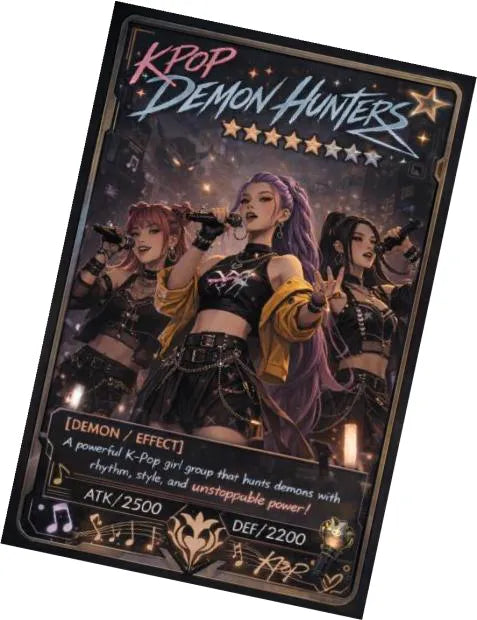 KAYOU - K-POP DEMON HUNTERS - CLASSIC EDITION - COLLECTIBLE Cartas BOOSTER Caja (20)