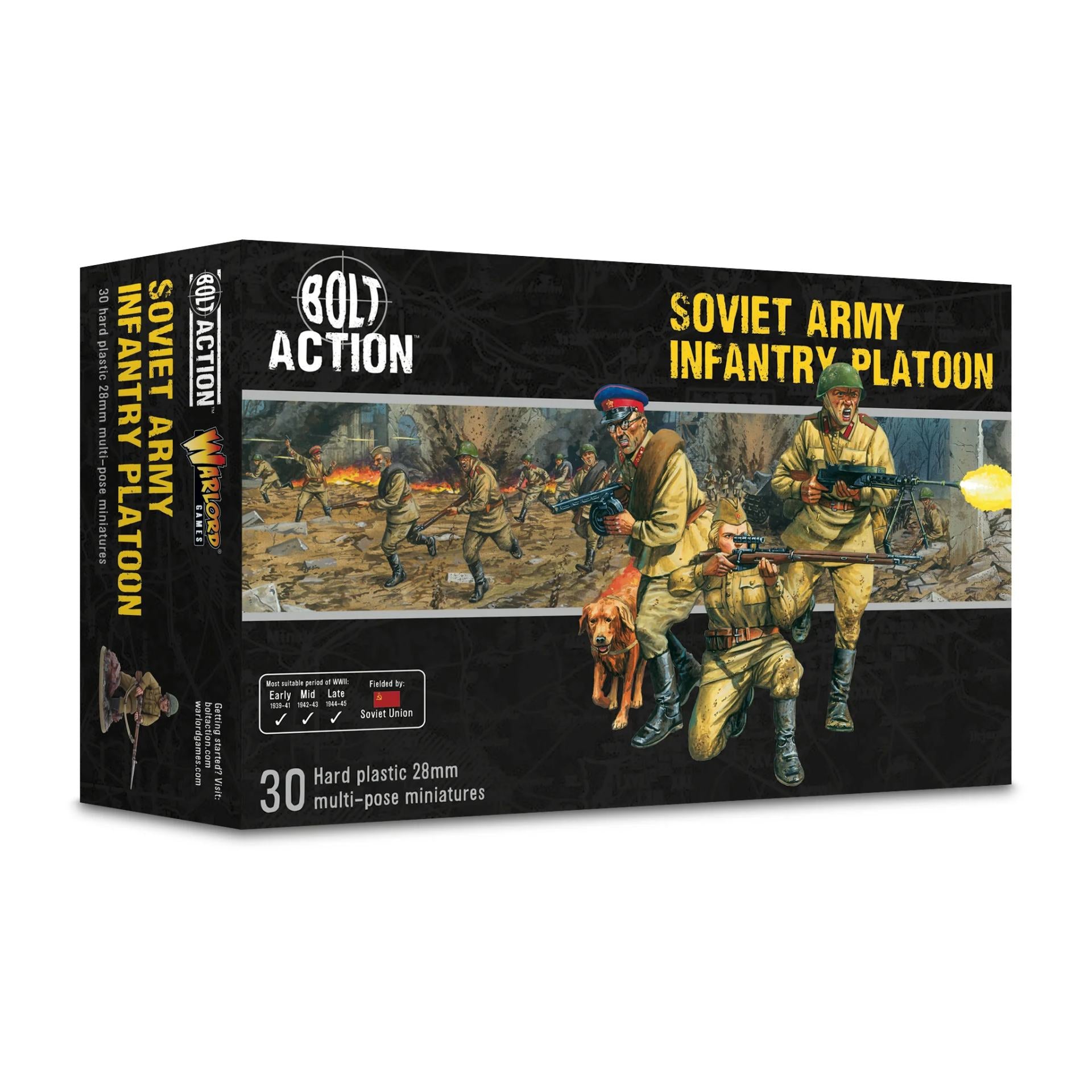 BOLT ACTION SOVIET ARMY INFANTRY PLATOON Frikytopia