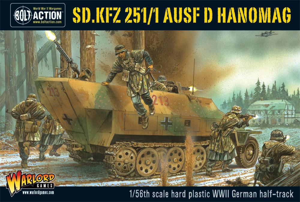 BOLT ACTION SD KFZ 251/1 AUSF D HANOMAG Frikytopia