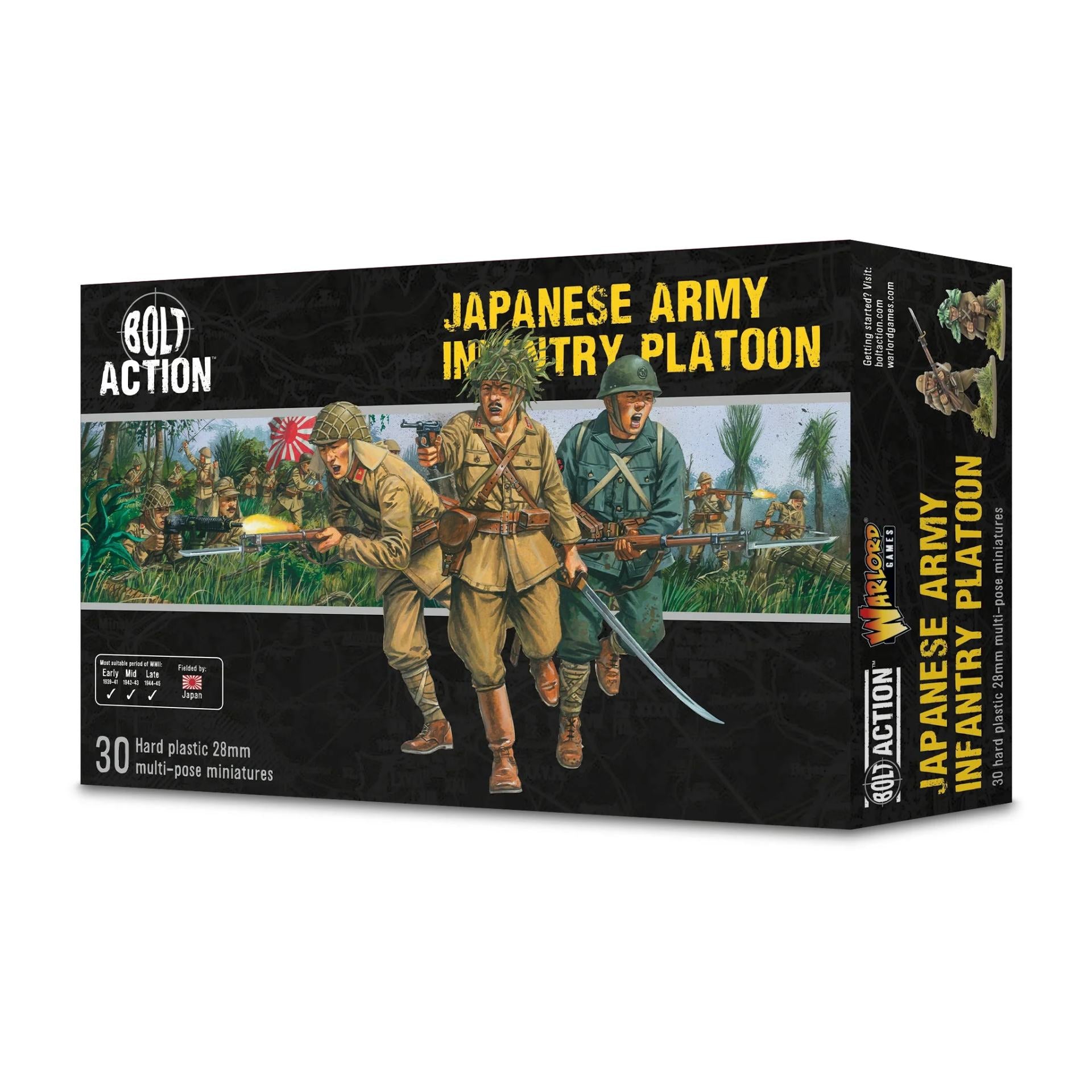 BOLT ACTION JAPANESE ARMY INFANTRY PLATOON Frikytopia
