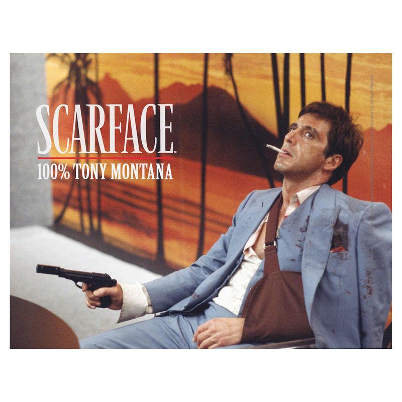SCARFACE 100% TONY MONTANA 40x30 CM Vaso Póster Frikytopia