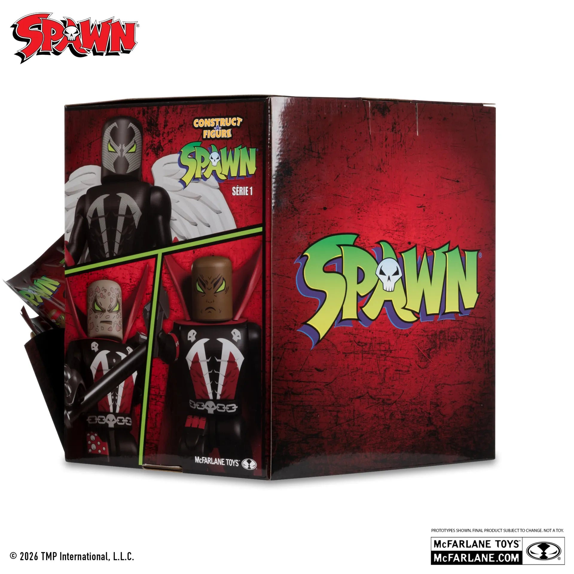 SPAWN CONSTRUCT-A-FIGURE BLIND Bolsa S1 DISPLAY (36)