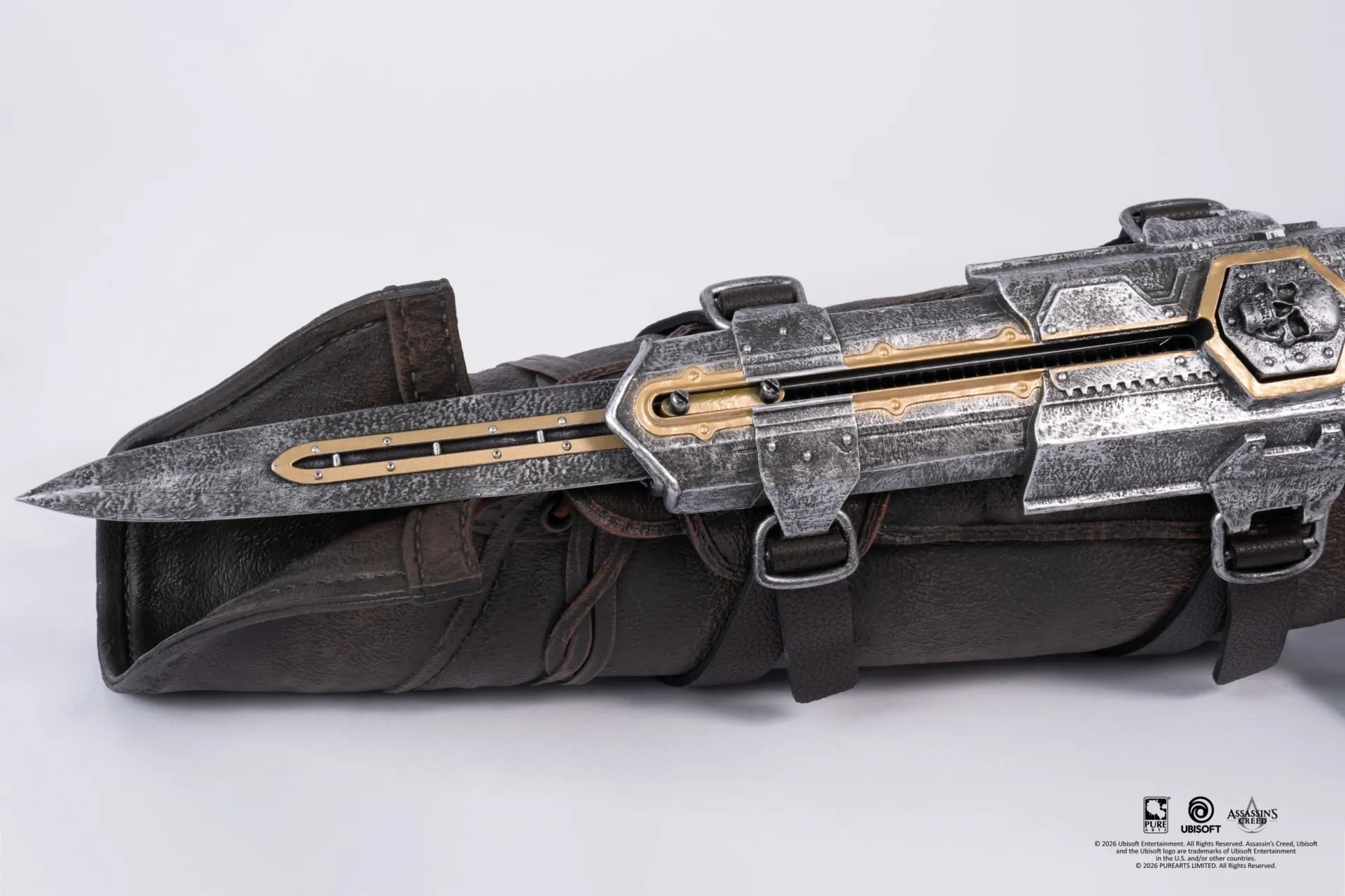ASSASSIN’S CREED BLACK FLAG RESYNCED EDWARD KENWAY HIDDEN BLADE Réplica