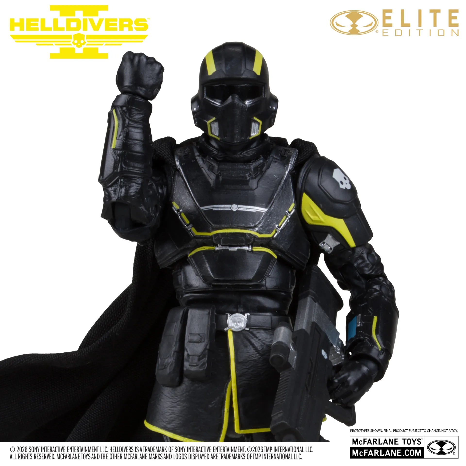MCFARLANE ELITE  7INCH  HELLDIVERS 2 B-01 TACTICAL ACTION Figura