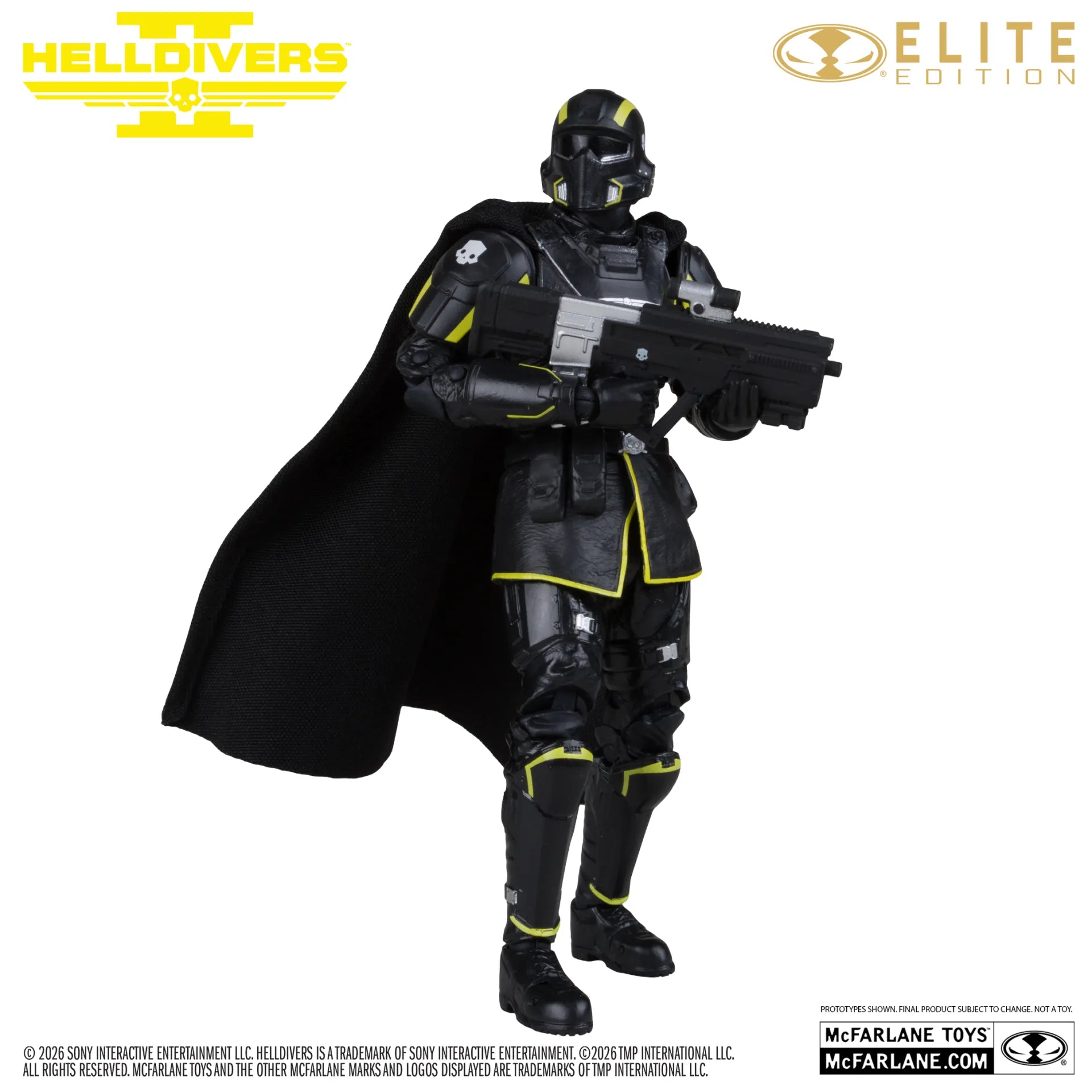 MCFARLANE ELITE  7INCH  HELLDIVERS 2 B-01 TACTICAL ACTION Figura
