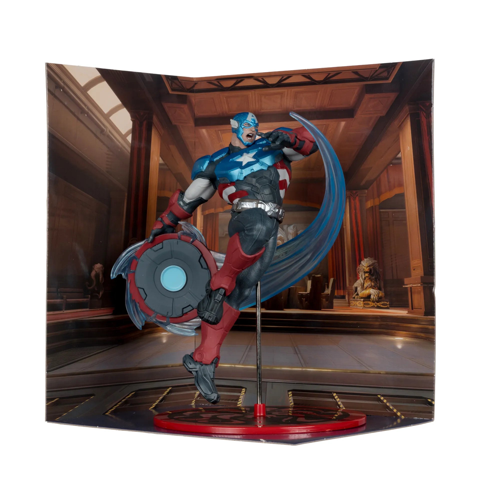 Marvel Rivals Collection Figura 1/10 Captain America 20 cm