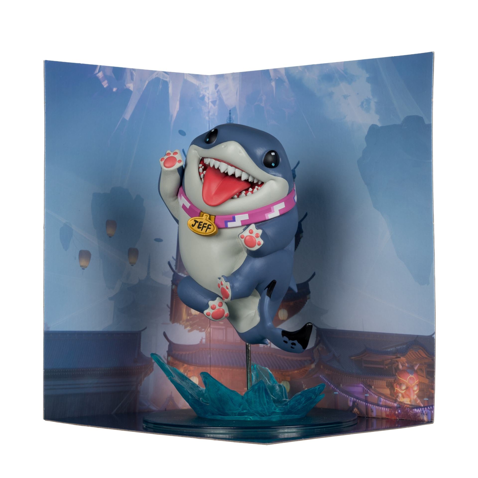 Marvel Rivals Collection Gamerverse Figura 1/10 Jeff The Land Shark 20 cm