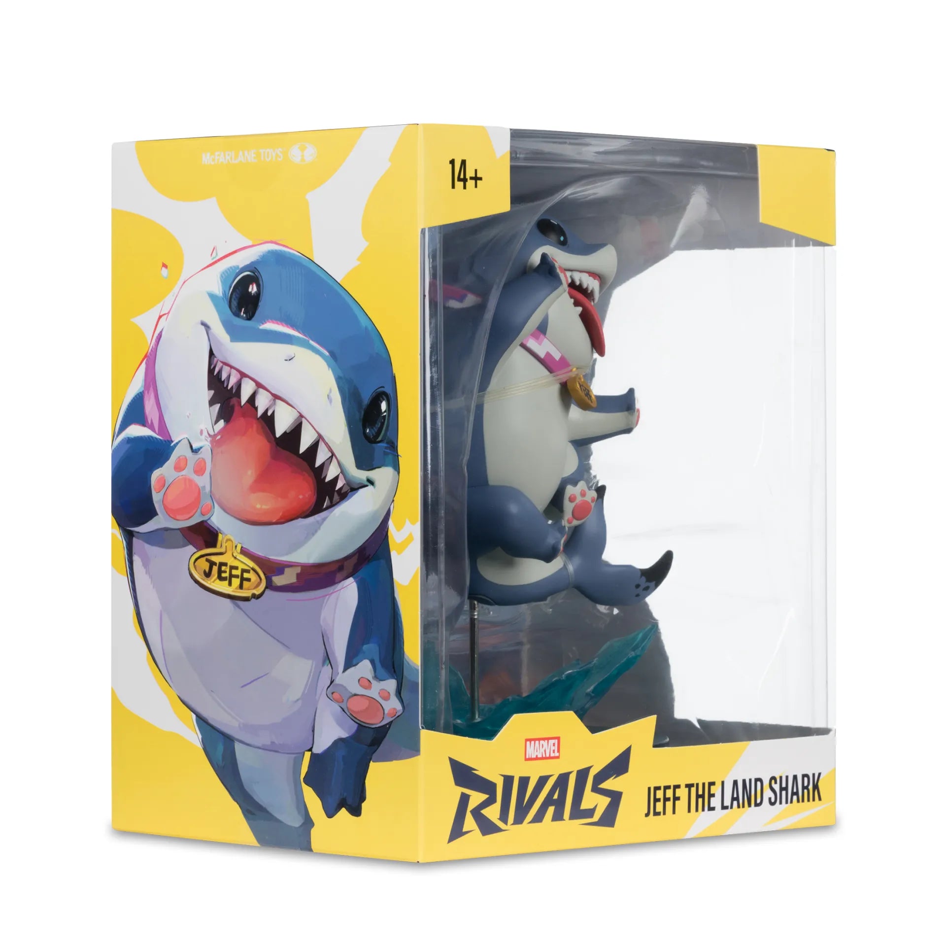 Marvel Rivals Collection Gamerverse Figura 1/10 Jeff The Land Shark 20 cm