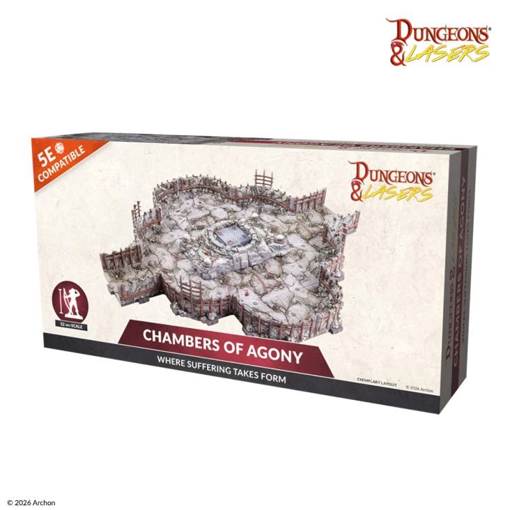 DUNGEONS & LASERS CHAMBERS OF AGONY Frikytopia