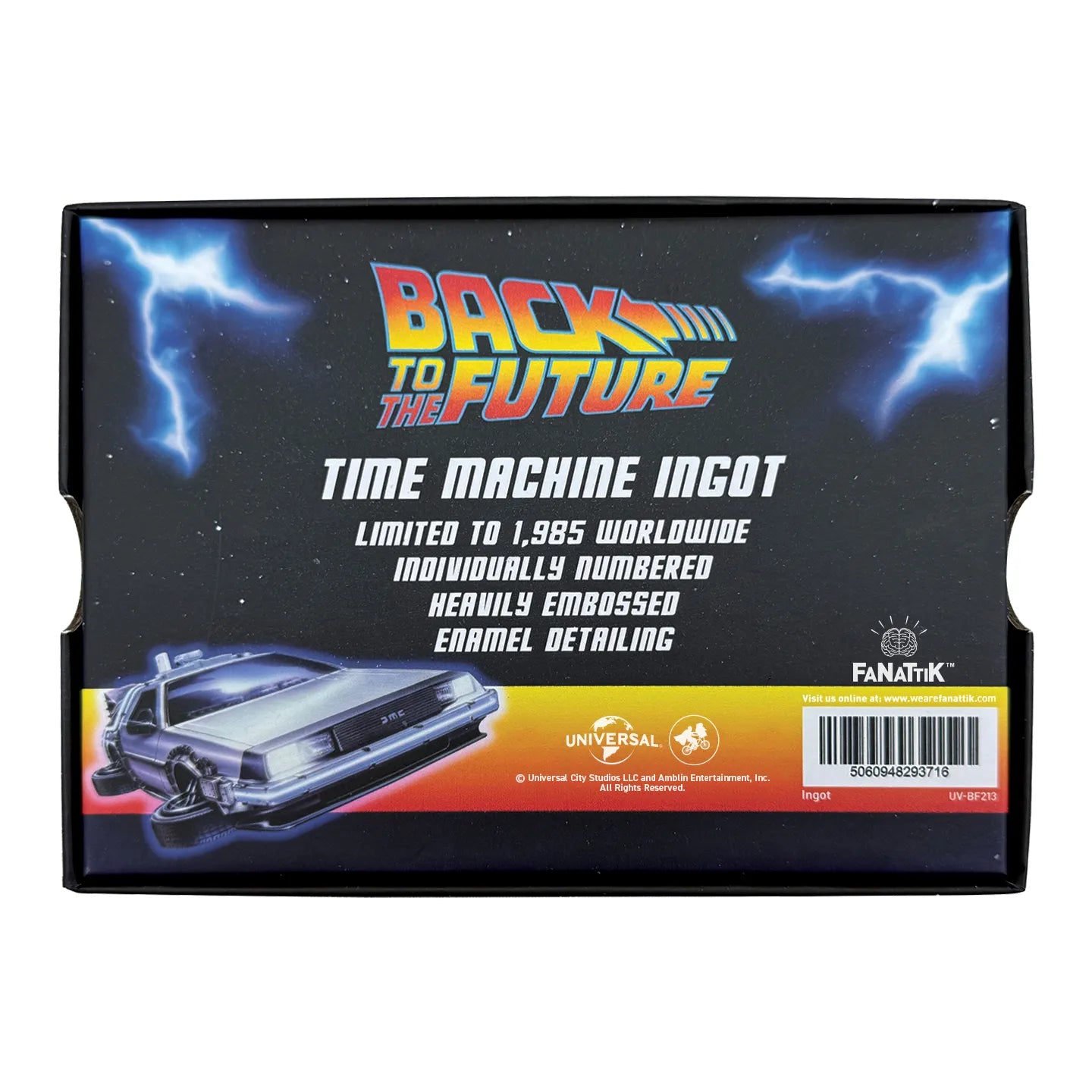 Regreso al futuro Lingote 40th Anniversary Time Circuits Limited Edition