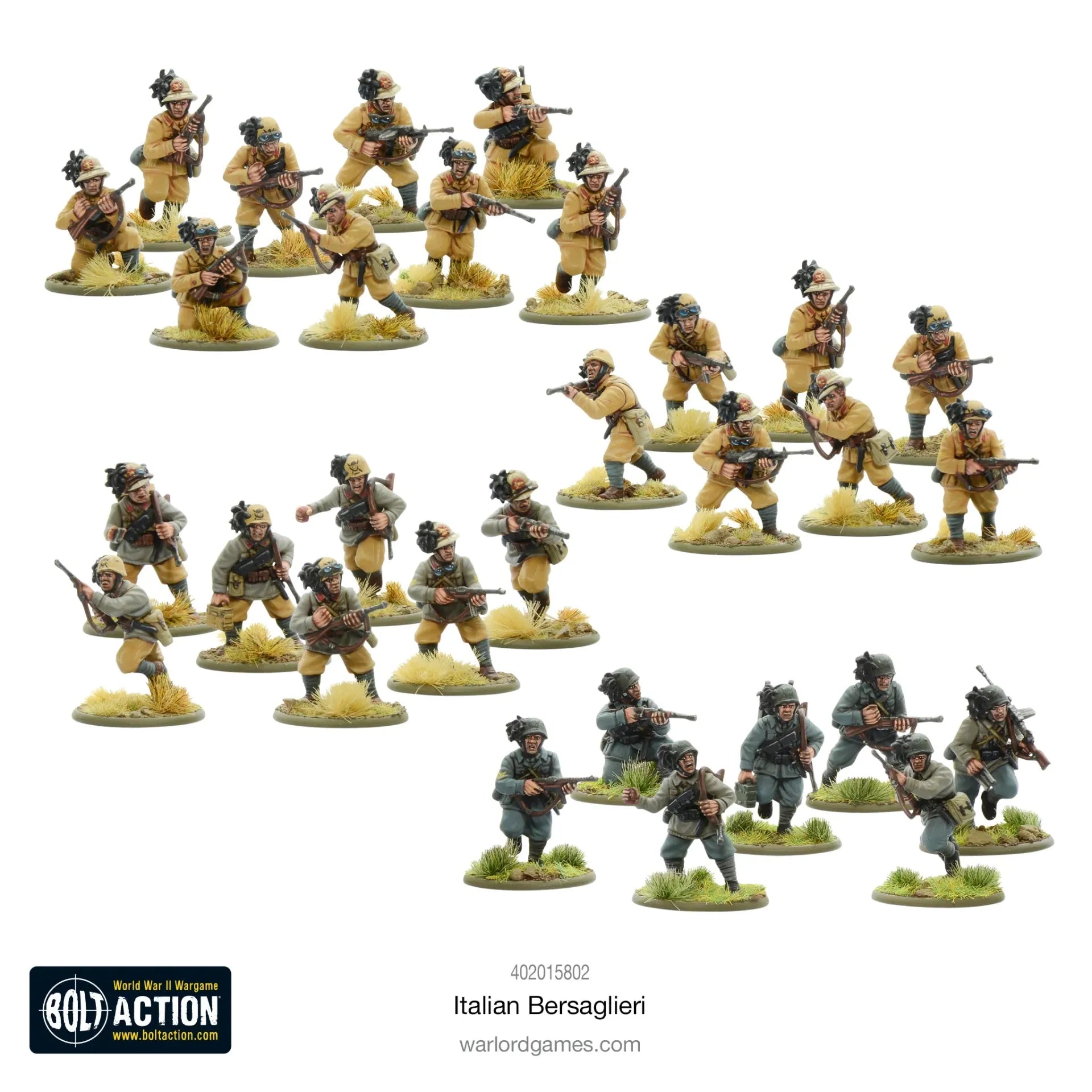 BOLT ACTION ITALIAN BERSAGLIERI BOXED SET