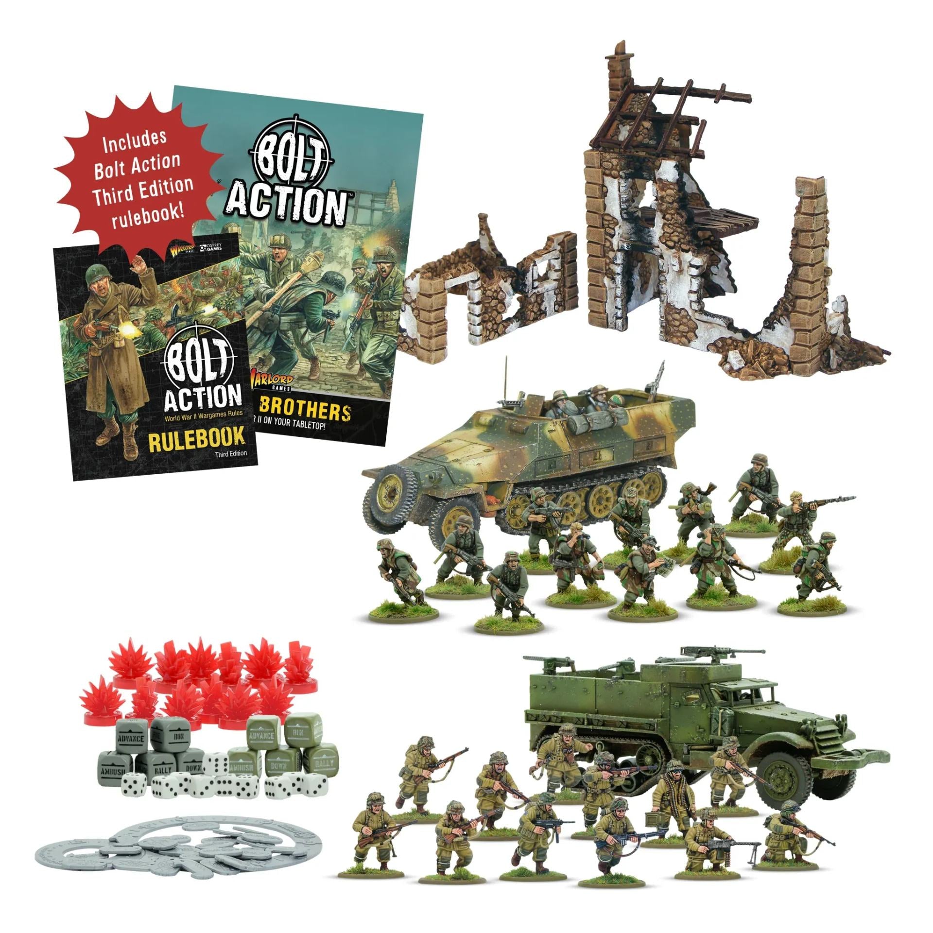 BOLT ACTION 3 STARTER SET BAND OF BROTHERS