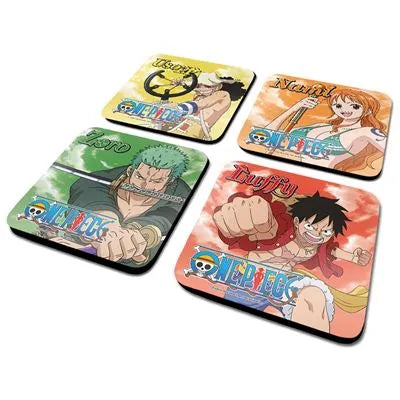 ONE PIECE CHARACTERS Posavasos SET