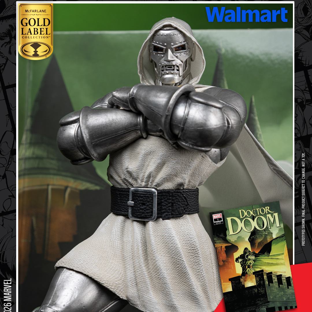 MARVEL COLLECTION 1:6 WV8  DOCTOR DOOM #1 FUTURE FOUNDATION  GOLD LABEL Figura Frikytopia