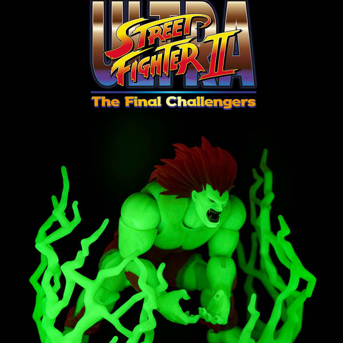Street Fighter Figura II Blanka GID 19 cm