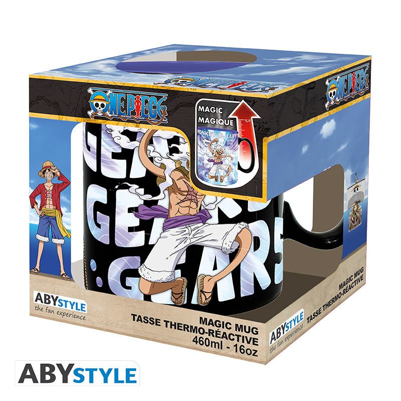 ONE PIECE GEAR 5 HEAT CHANGE Taza Frikytopia