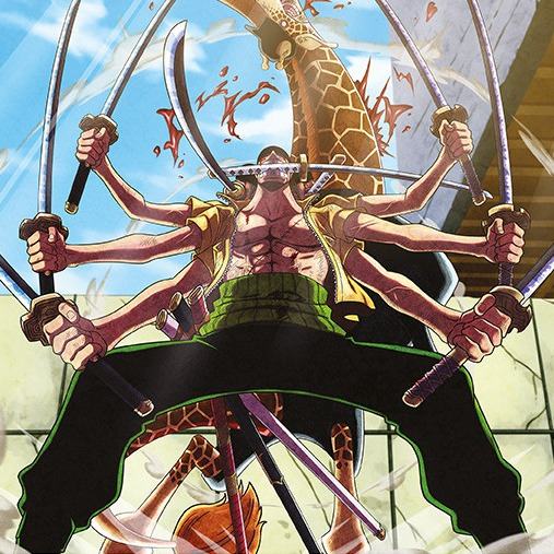 ONE PIECE ZORO VS KAKU MAXI Póster