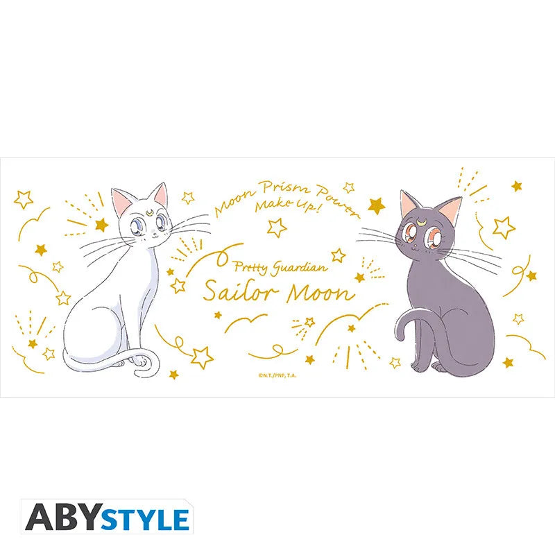SAILOR MOON LUNA & ARTEMIS CATS Taza