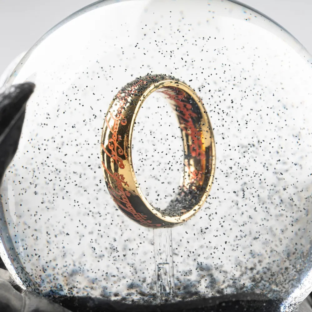 THE LORD OF THE Anillo SAURON SNOWGLOBE