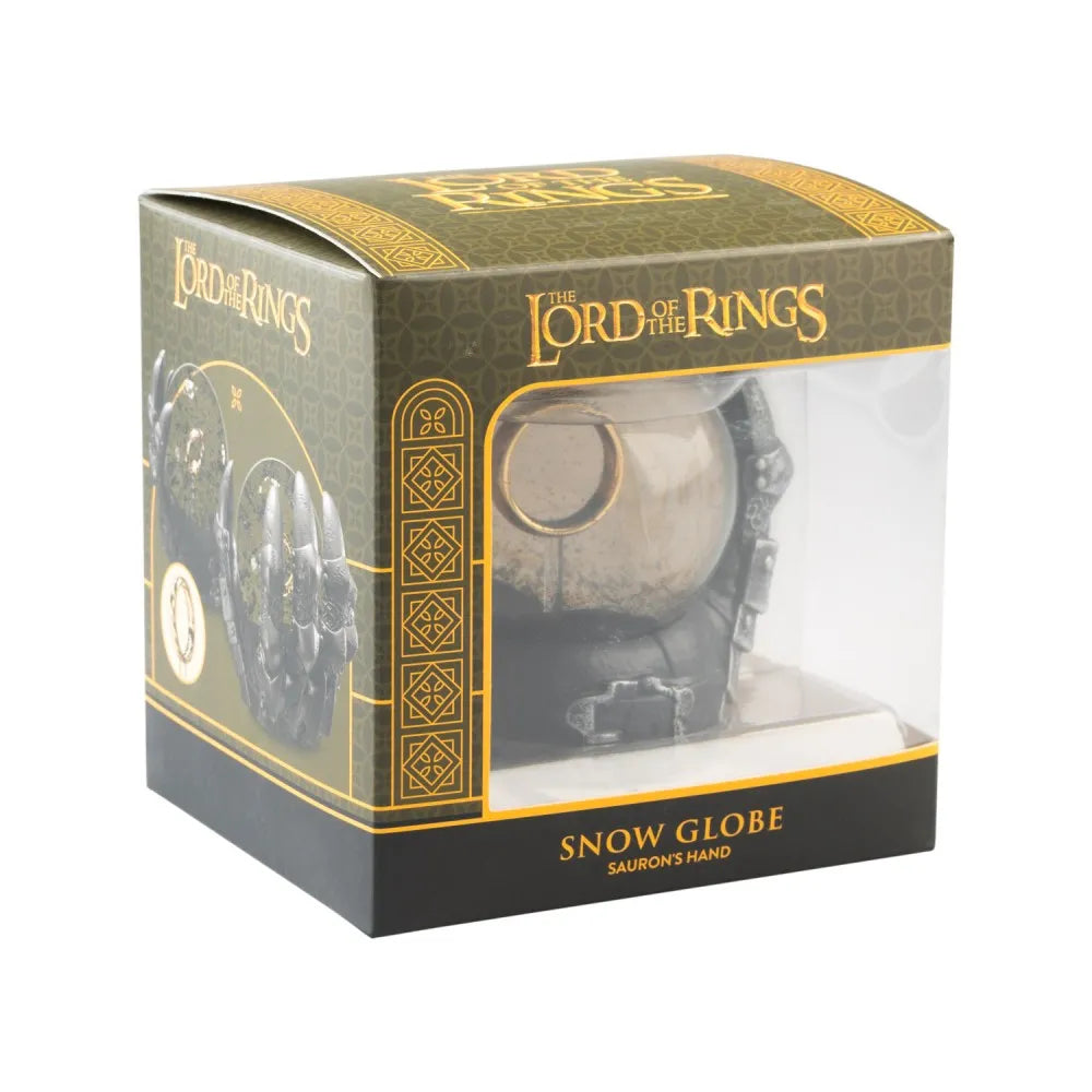 THE LORD OF THE Anillo SAURON SNOWGLOBE