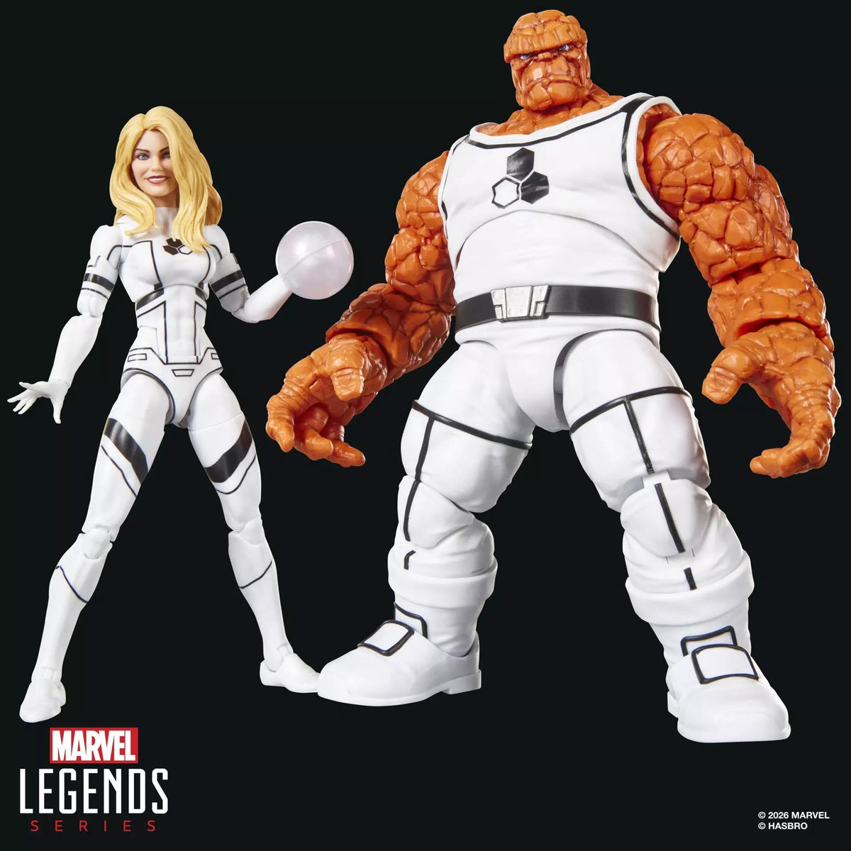 Figura The Thing - Invisble Woman Marvel Legends Series 15cm