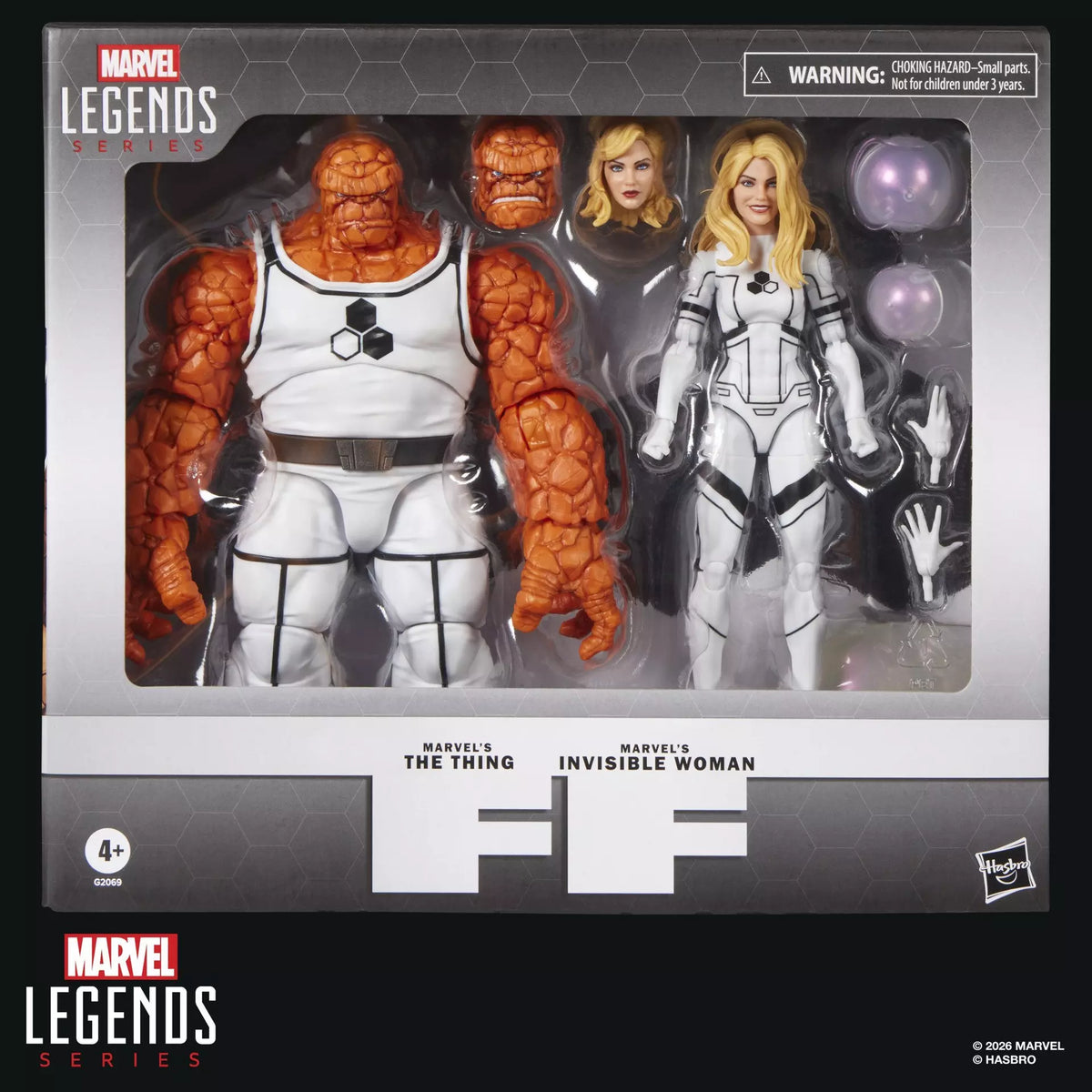Figura The Thing - Invisble Woman Marvel Legends Series 15cm