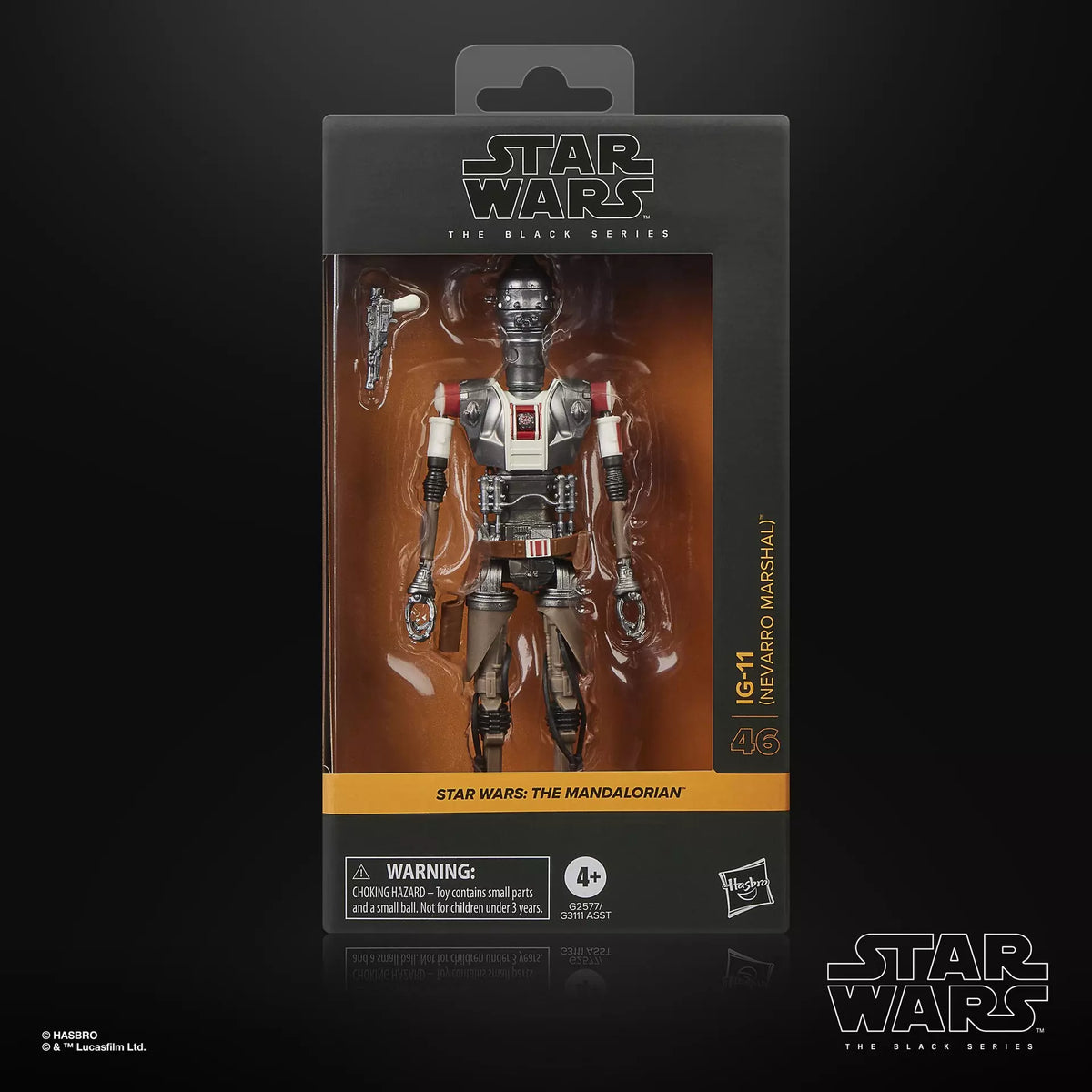 Star Wars: The Mandalorian Black Series Figura IG-11 (Nevarro Marshal) 15 cm
