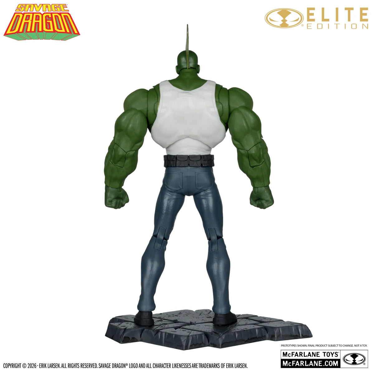 MCFARLANE ELITE EDITION  SAVAGE DRAGON  ACTION Figura