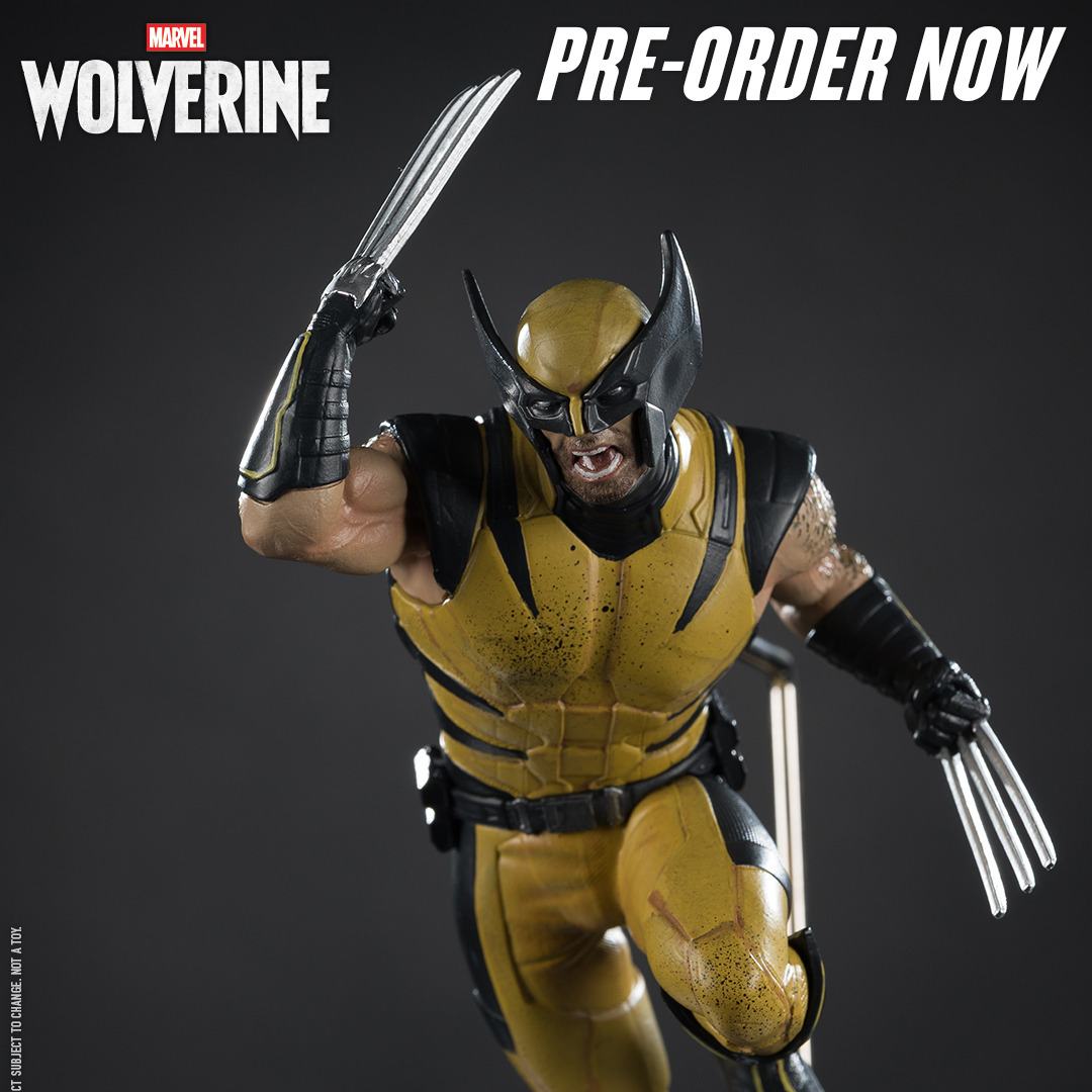 MARVEL GAMES COLLECTION 1:10 WOLVERINE THE GAME Figura