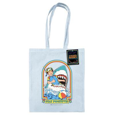 STEVEN RHODES STAY POSITIVE TOTE Bolsa