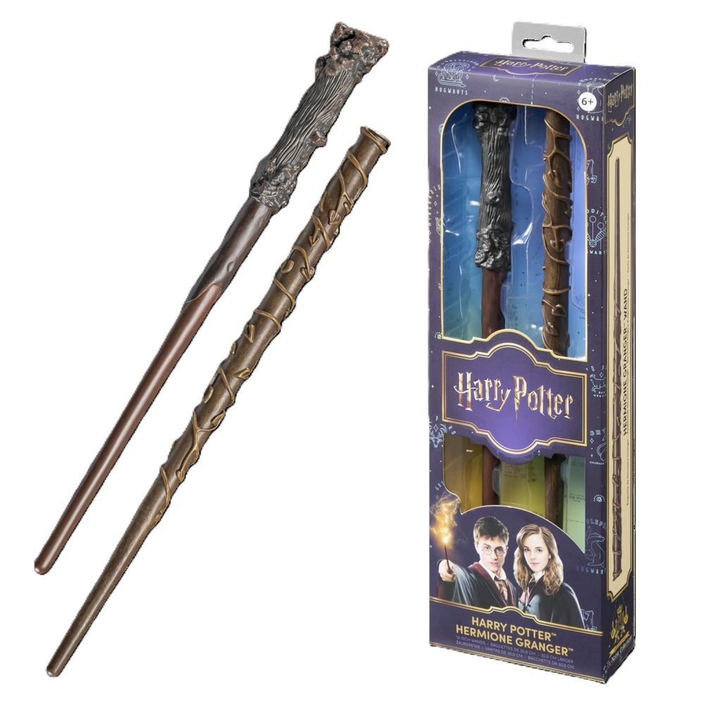 Harry Potter Réplica Juego de Rol Set de 2 Varitas Harry Potter & Hermione Granger 31 cm