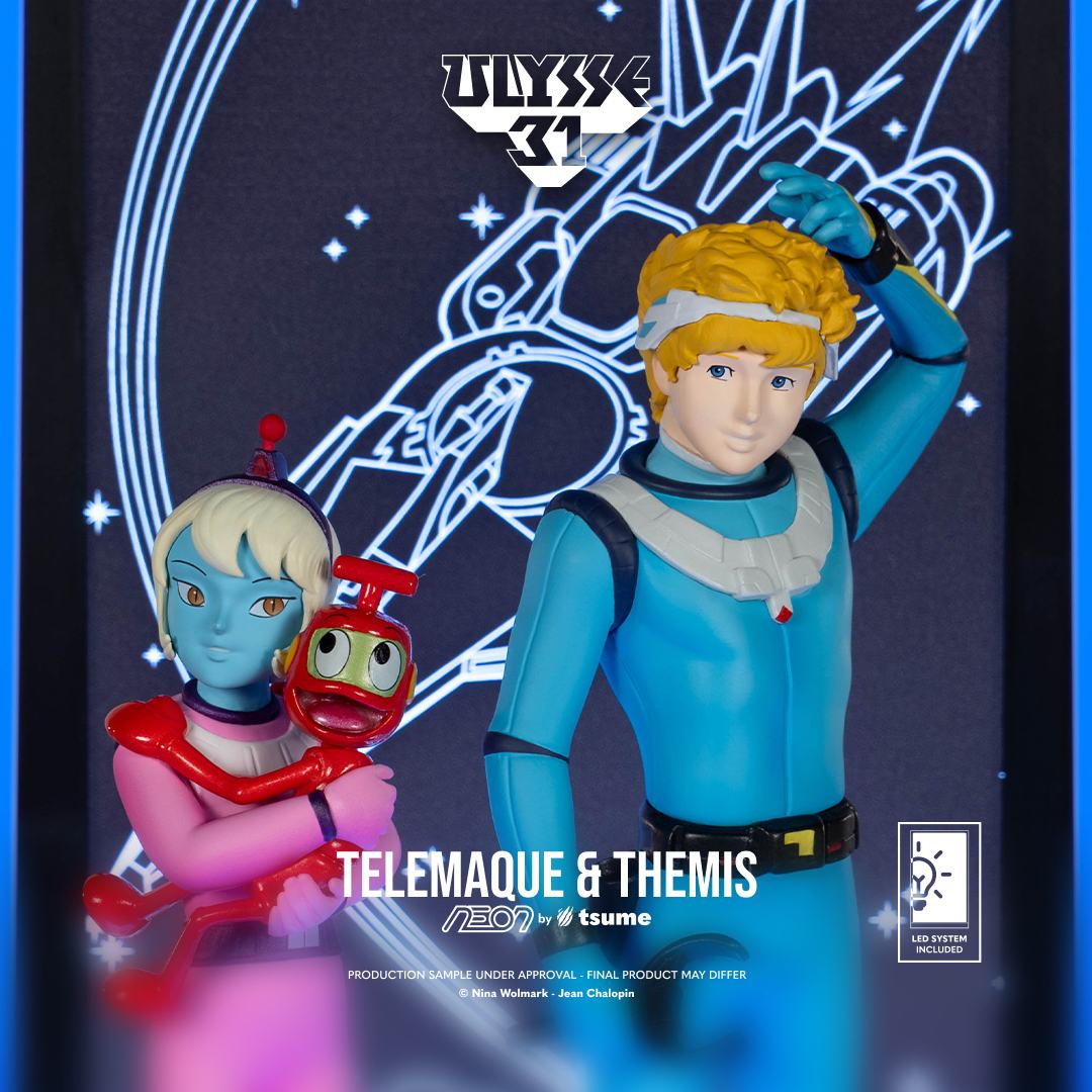 Ulysse 31 Neon Figura 1/9 Telemachus & Themis 20 cm